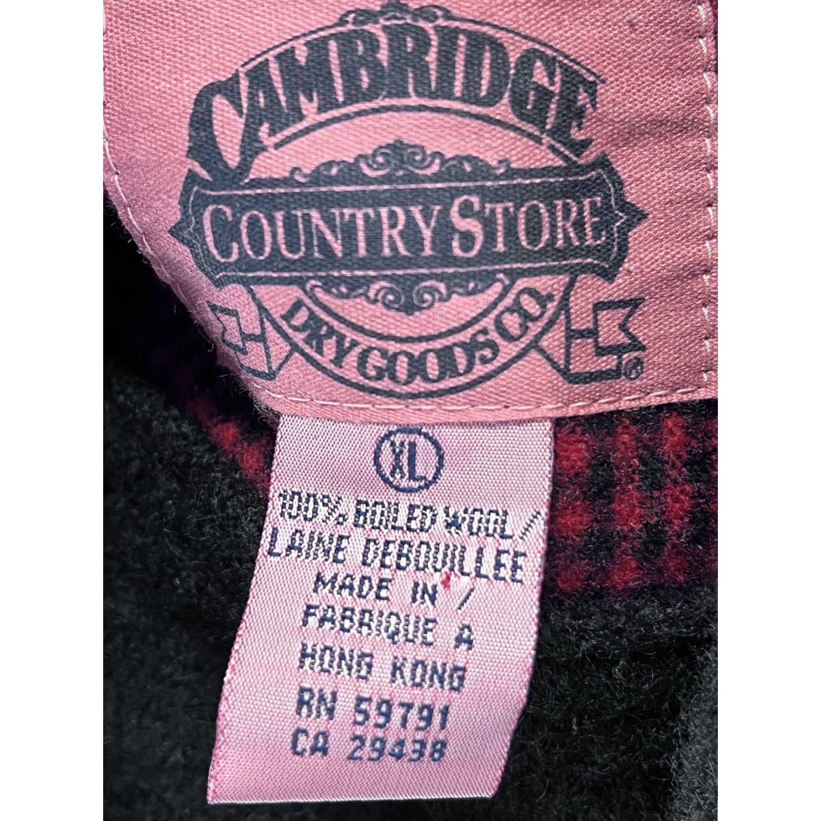 Vintage VINTAGE Cambridge Country Wool Vest Womens XL Black Size XL / US 12-14 / IT 48-50 - 6 Thumbnail