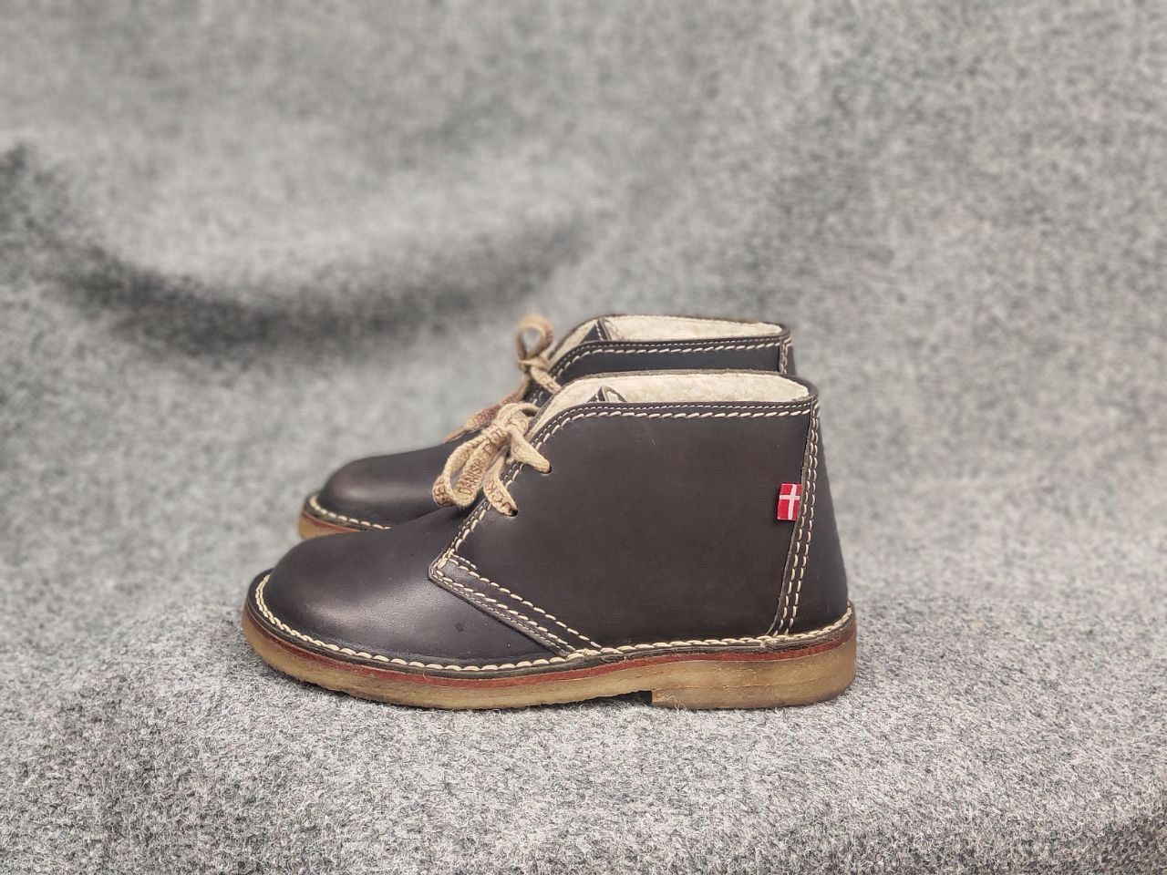 Duckfeet Duckfeet Sjælland Wool Lined Leather Desert Chukka Boots Size US 10 / IT 40 - 8 Thumbnail