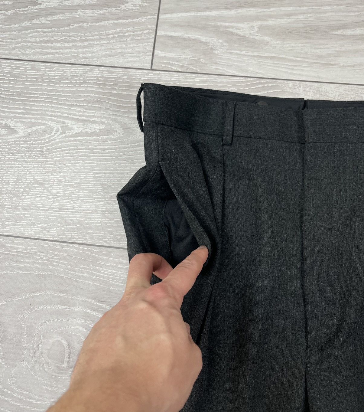 Polo Ralph Lauren Made In Italy Vintage Wool Dress Pants