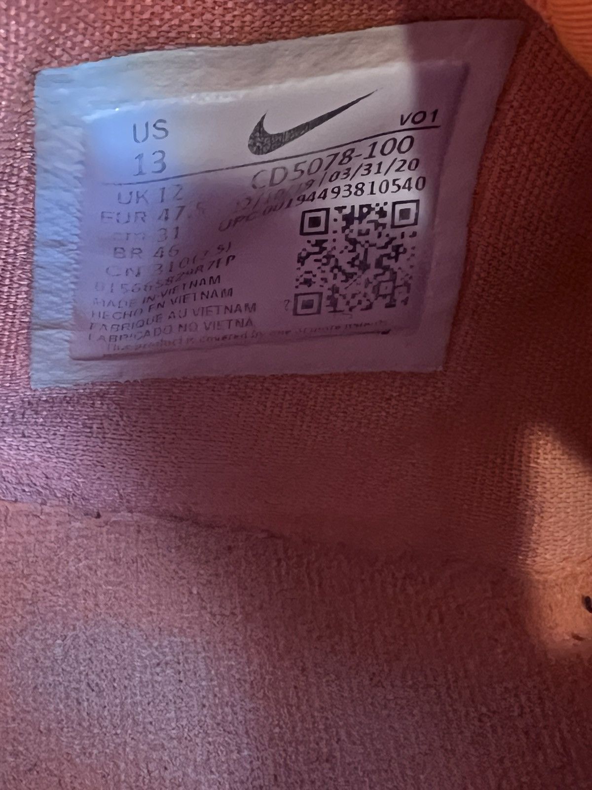 Nike Nike PG 4 x Gatorade White Orange Green GX 2020 Size 13 Size US 13 / EU 46 - 9 Thumbnail