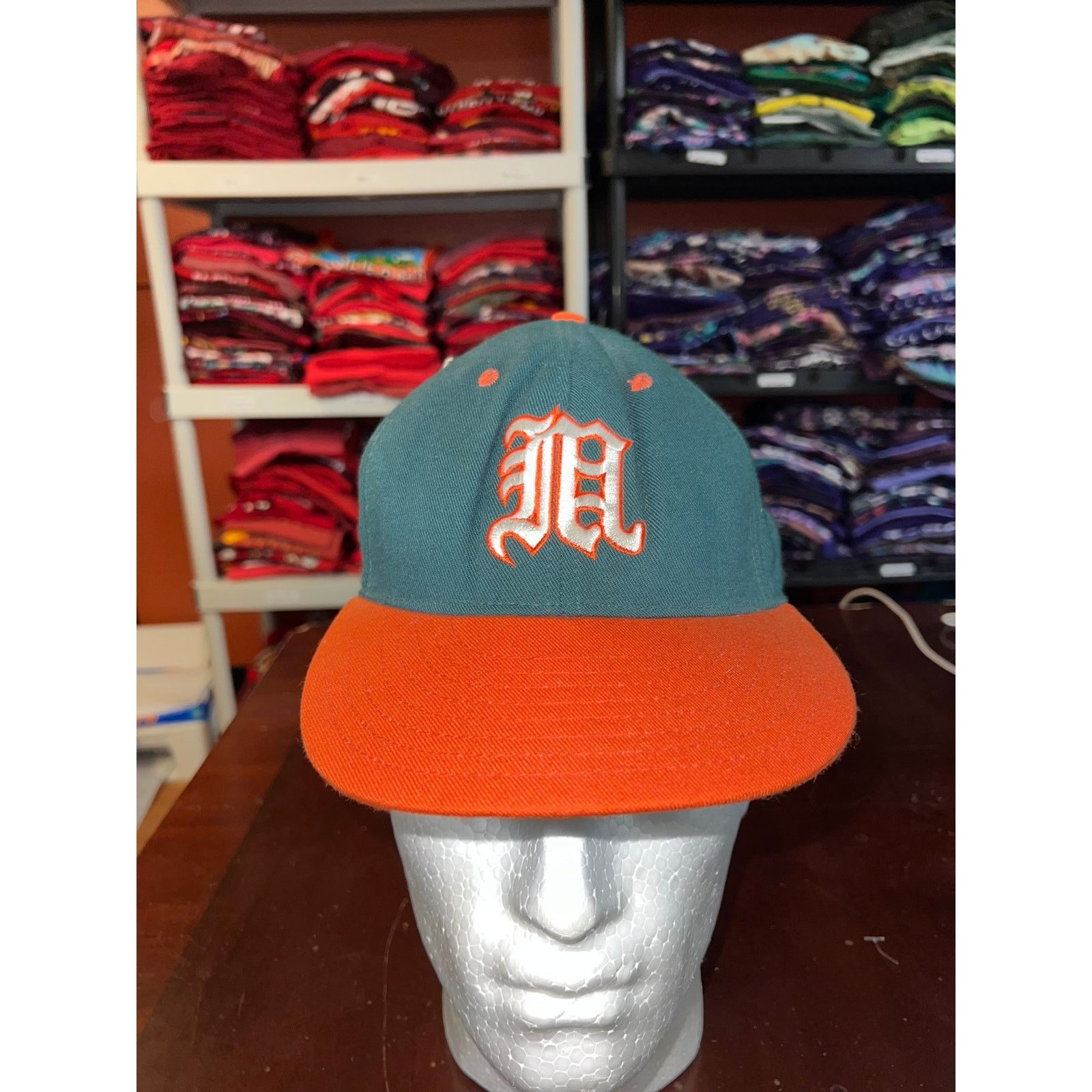 Pro Line Vintage Miami Hurricanes Hat OTF On The Field Pro Line NCAA Size ONE SIZE - 1 Thumbnail