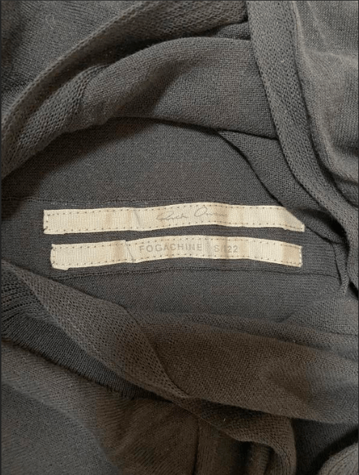 Rick Owens Rick Owens Men's Black Half-Zip Oversized Hoodie Size US L / EU 52-54 / 3 - 4 Thumbnail