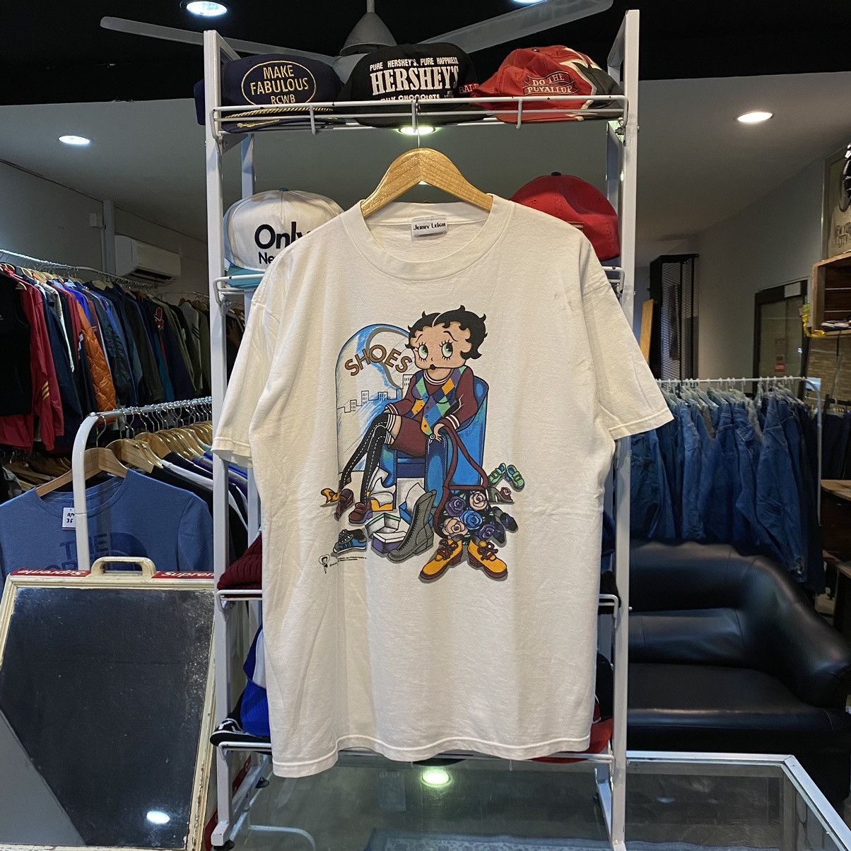 Cartoon Network Vintage 90s Betty Boop Jerry Leigh 8016 T-Shirts Size US XL / EU 56 / 4 - 1 Thumbnail