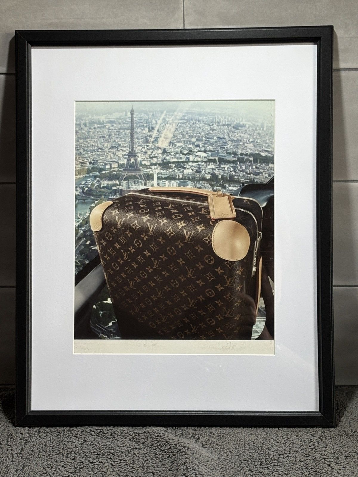 Louis Vuitton • Louis Vuitton • Authentic ' Luggage' Framed Poster 11x14 Size ONE SIZE - 1 Thumbnail