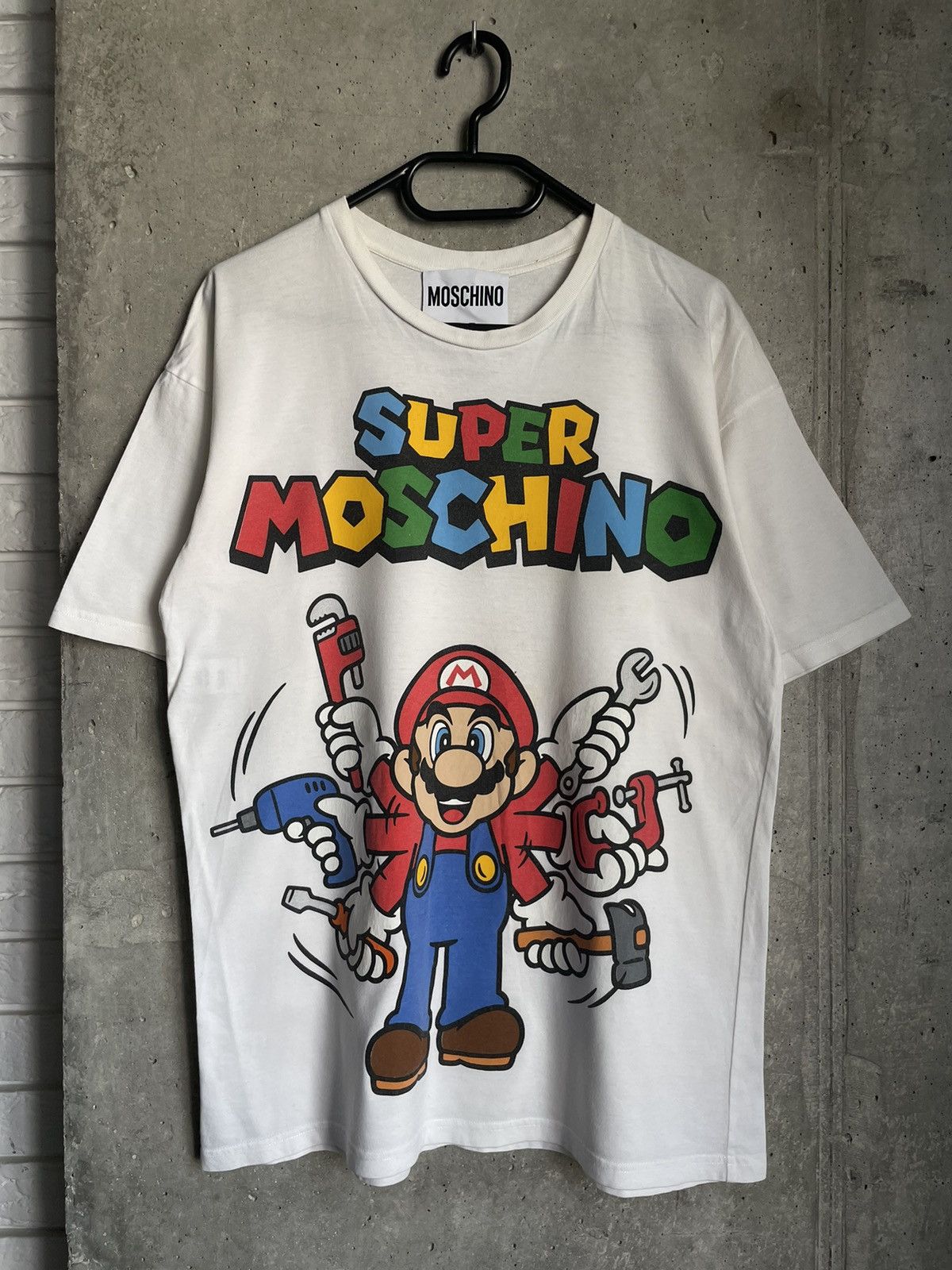 Moschino Rare Super Moschino Couture Milano Super Mario Oversize Fit Size S / US 4 / IT 40 - 3 Thumbnail