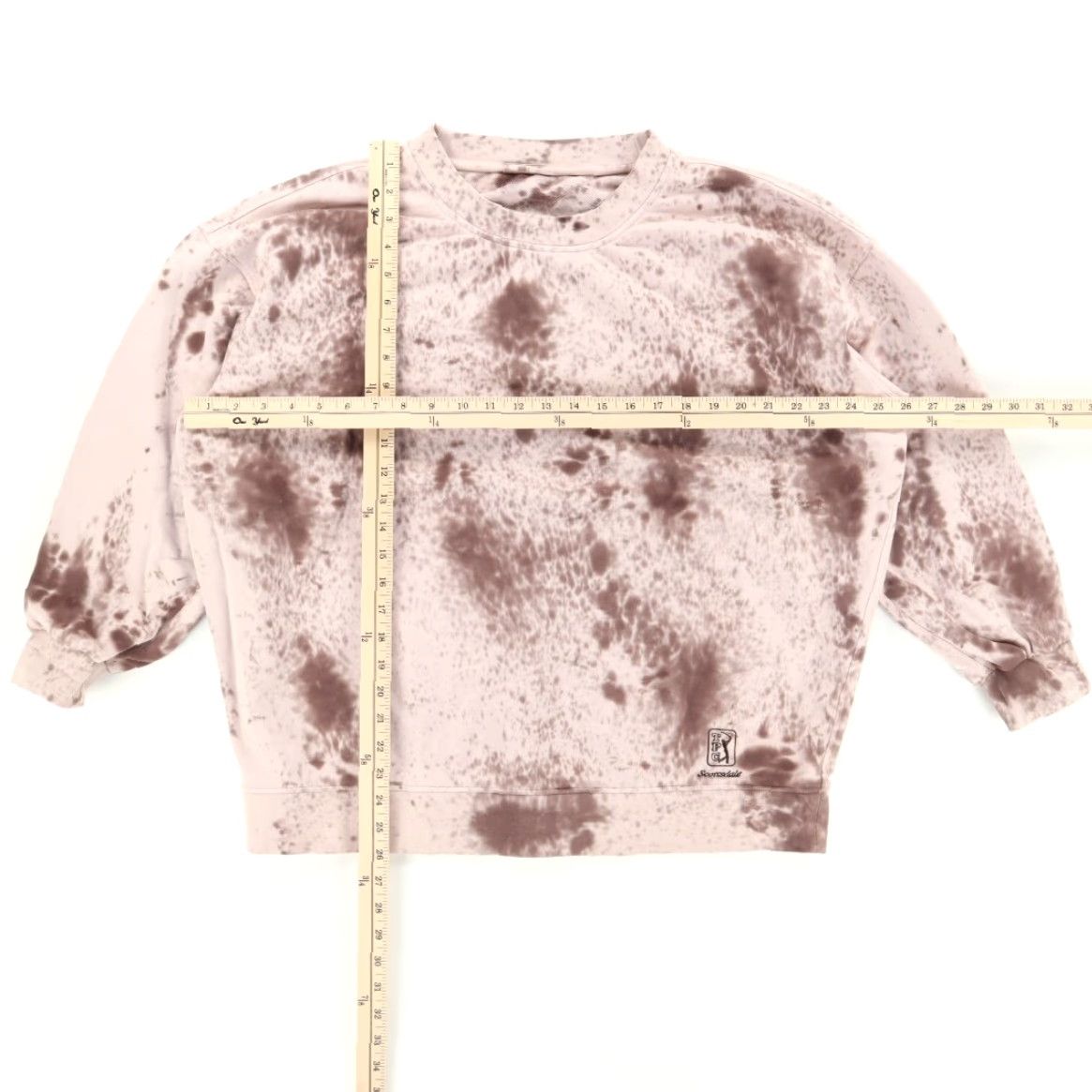 Lululemon Lululemon Ready to Roll Tie-Dye Long Sleeve Sweatshirt Brown Women's XL Shirt Size XL / US 12-14 / IT 48-50 - 3 Thumbnail