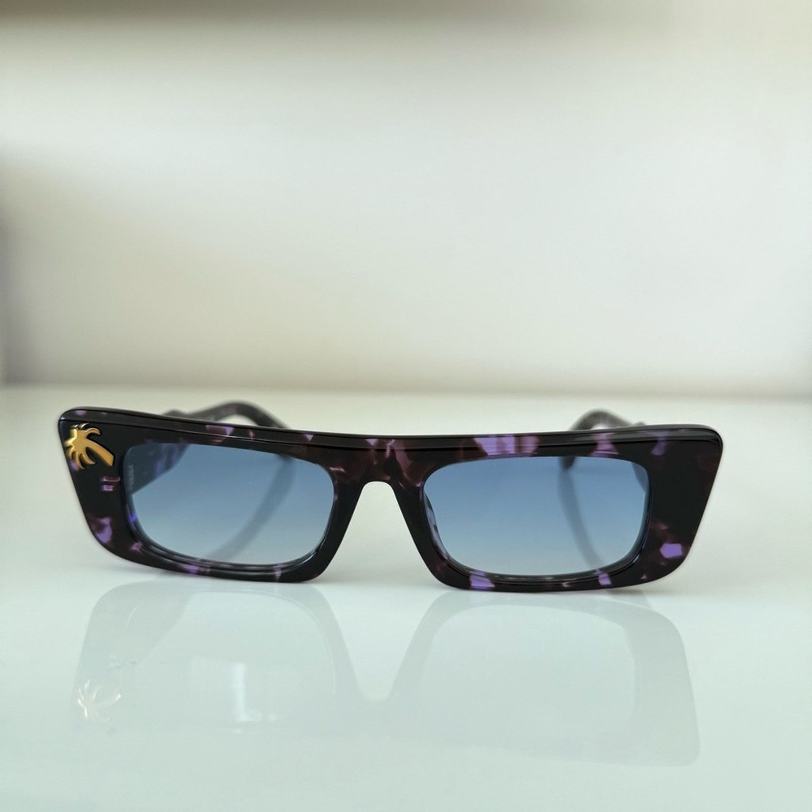 Palm Angels NEW!! Palm Angels women sunglasses PERI093 3449 Retail 320$ Size ONE SIZE - 2 Thumbnail