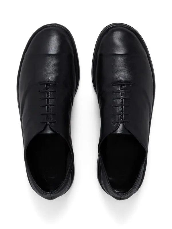 Marni o1w1db10325 Leather Derby Shoes in Black Size US 7 / EU 40 - 4 Thumbnail