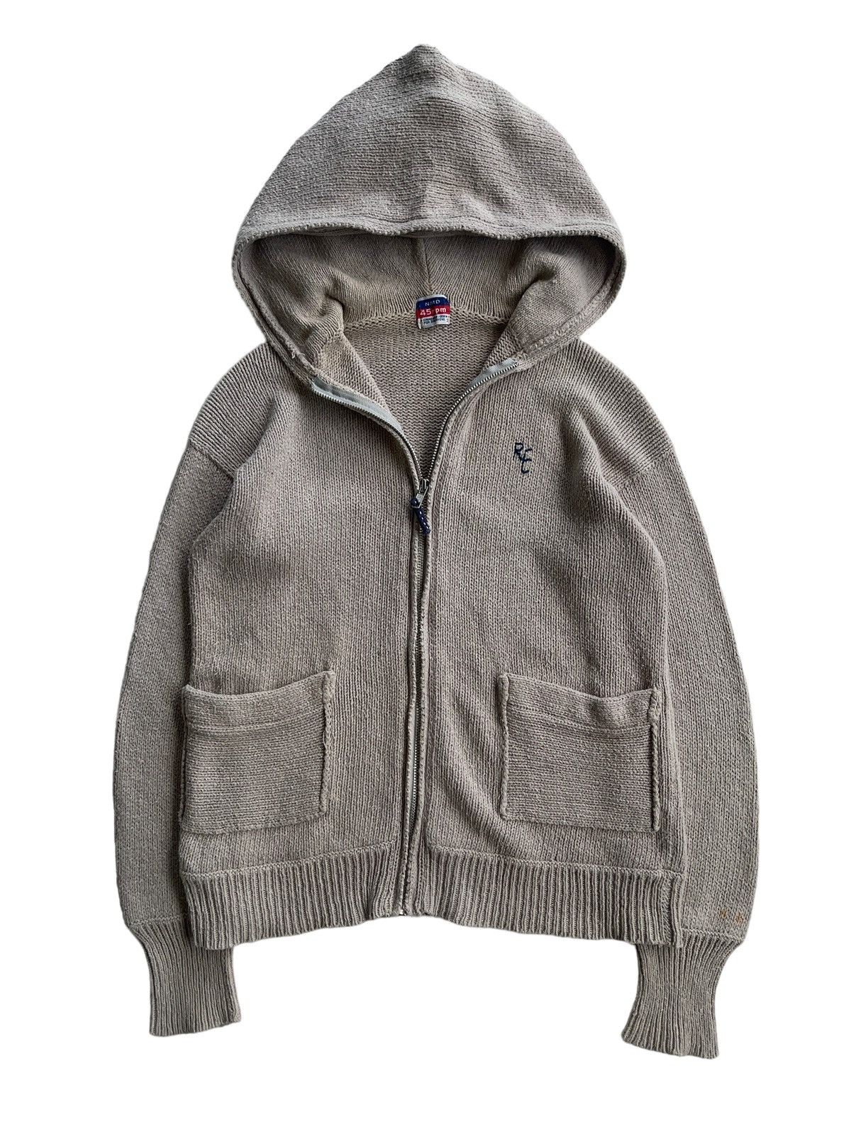 45rpm 45rpm Cable Knitted Hoodie Sweater Size US S / EU 44-46 / 1 - 2 Thumbnail