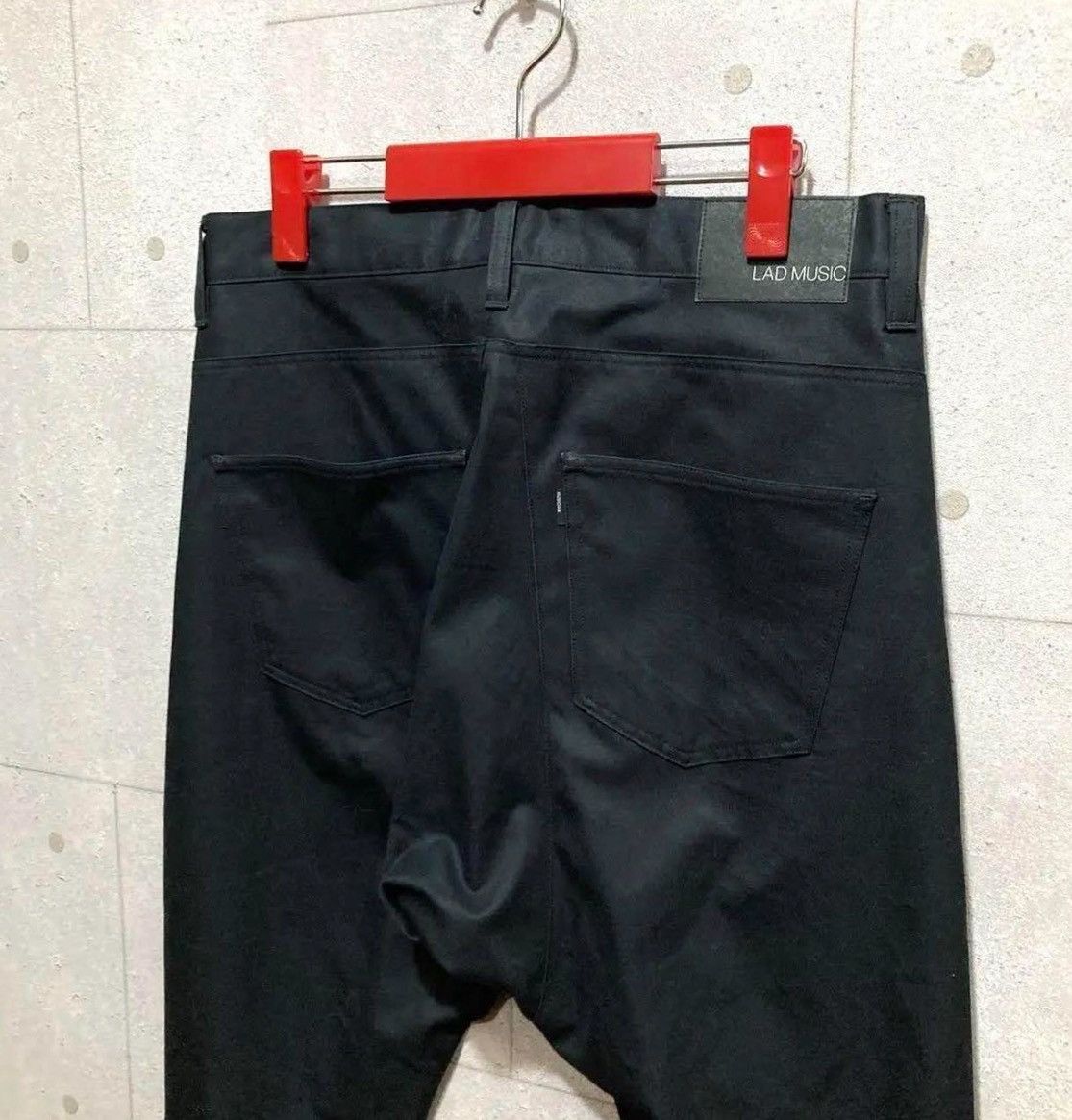Lad Musician Lad Musician Straight Black Pants Size US 31 - 3 Thumbnail