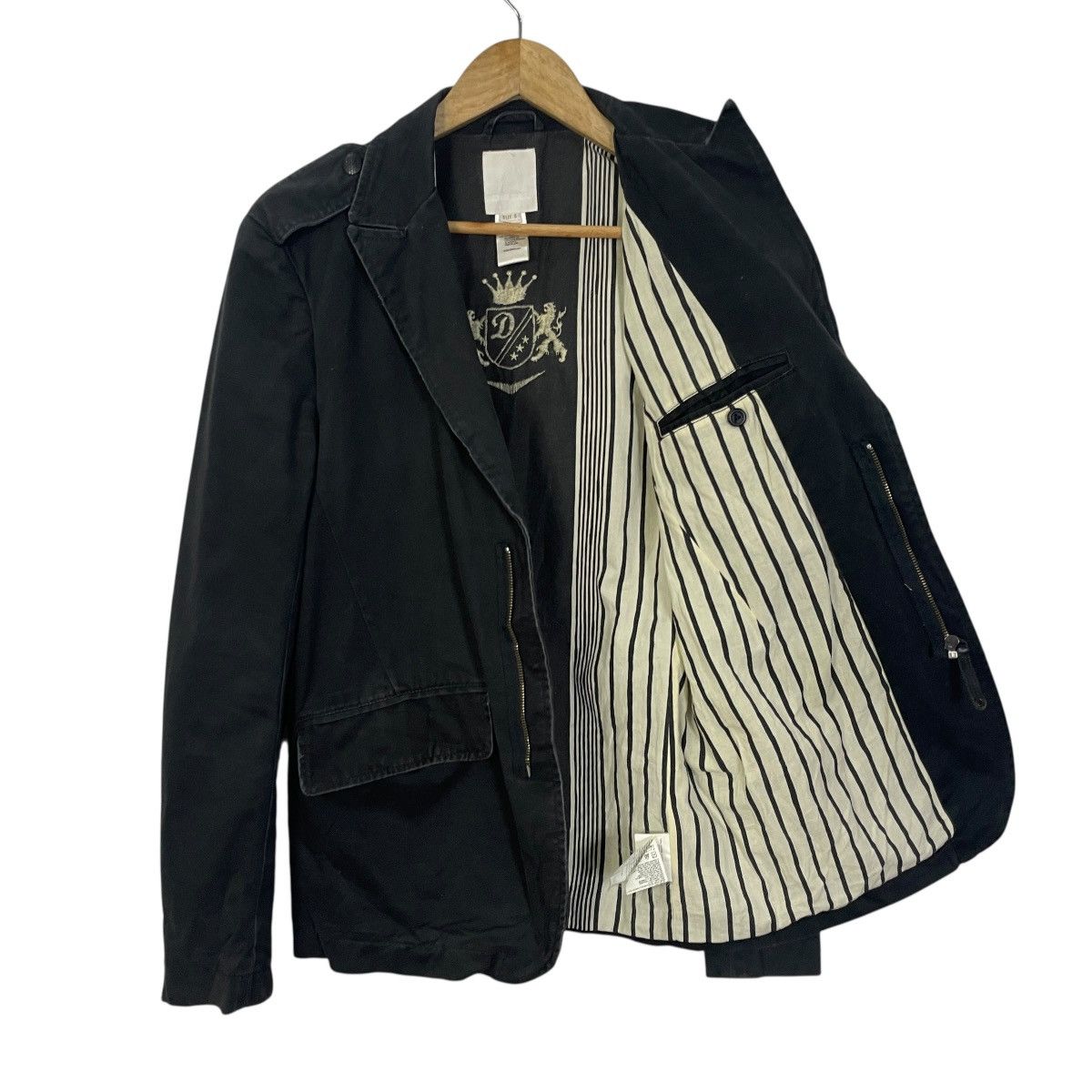 Diesel Vintage Diesel Zipper Ups Coat Jacket Size US S / EU 44-46 / 1 - 1 Thumbnail