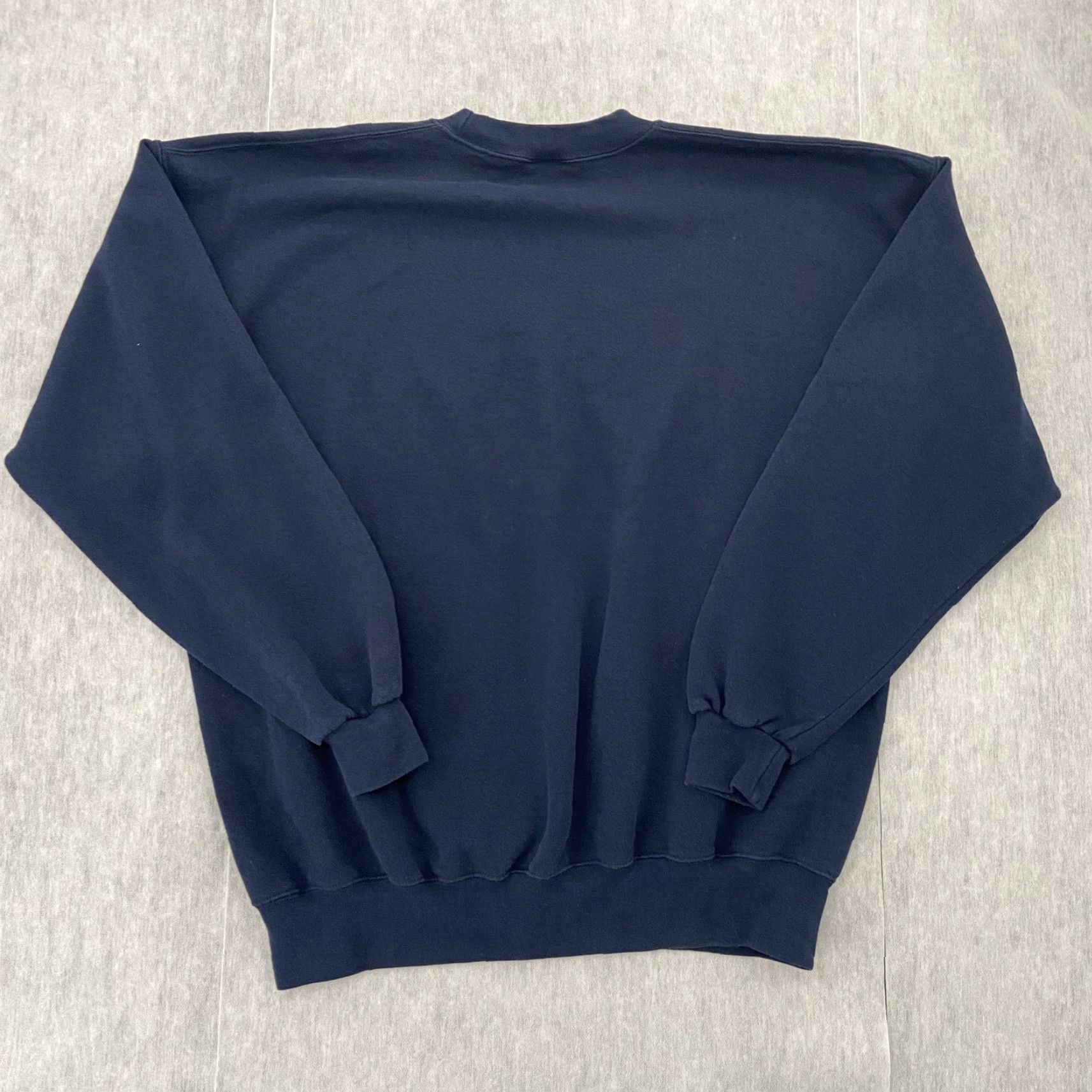 Soffe VINTAGE MJ Soffe Sweater XL Blue United States Navy Mom Women's Pullover Classic Nautical Size XL / US 12-14 / IT 48-50 - 2 Thumbnail