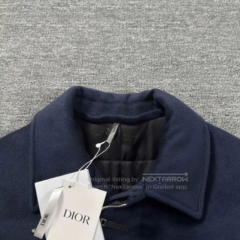 Dior Dior Men's Navy Cashmere Jacket . Size US M / EU 48-50 / 2 - 6 Thumbnail