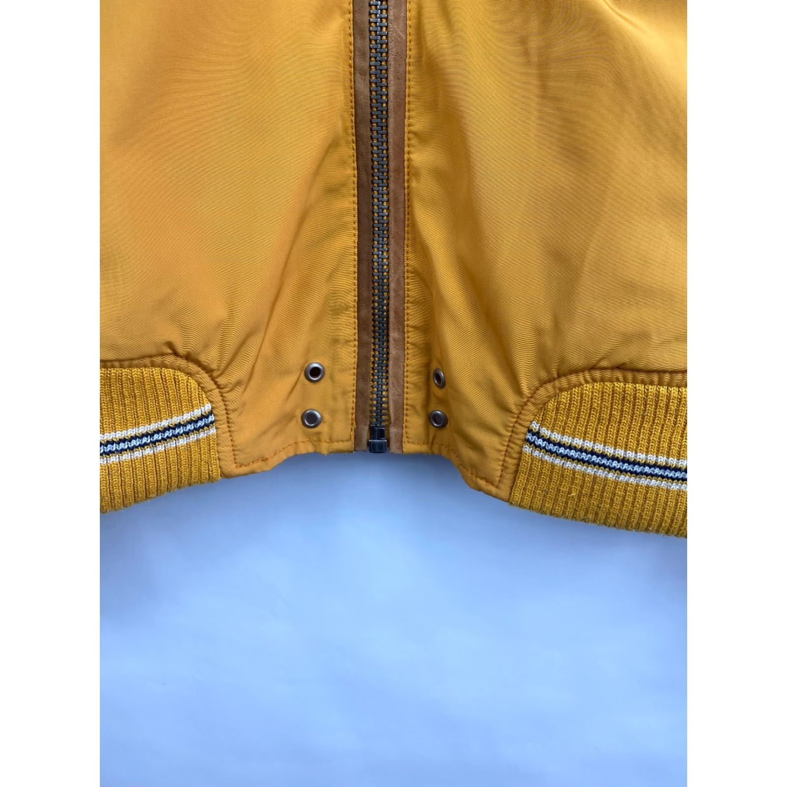 Diesel Diesel Nylon Japan Style Bomber Jacket Retro Kapital Style L Yellow Men Jacket Size US L / EU 52-54 / 3 - 6 Thumbnail