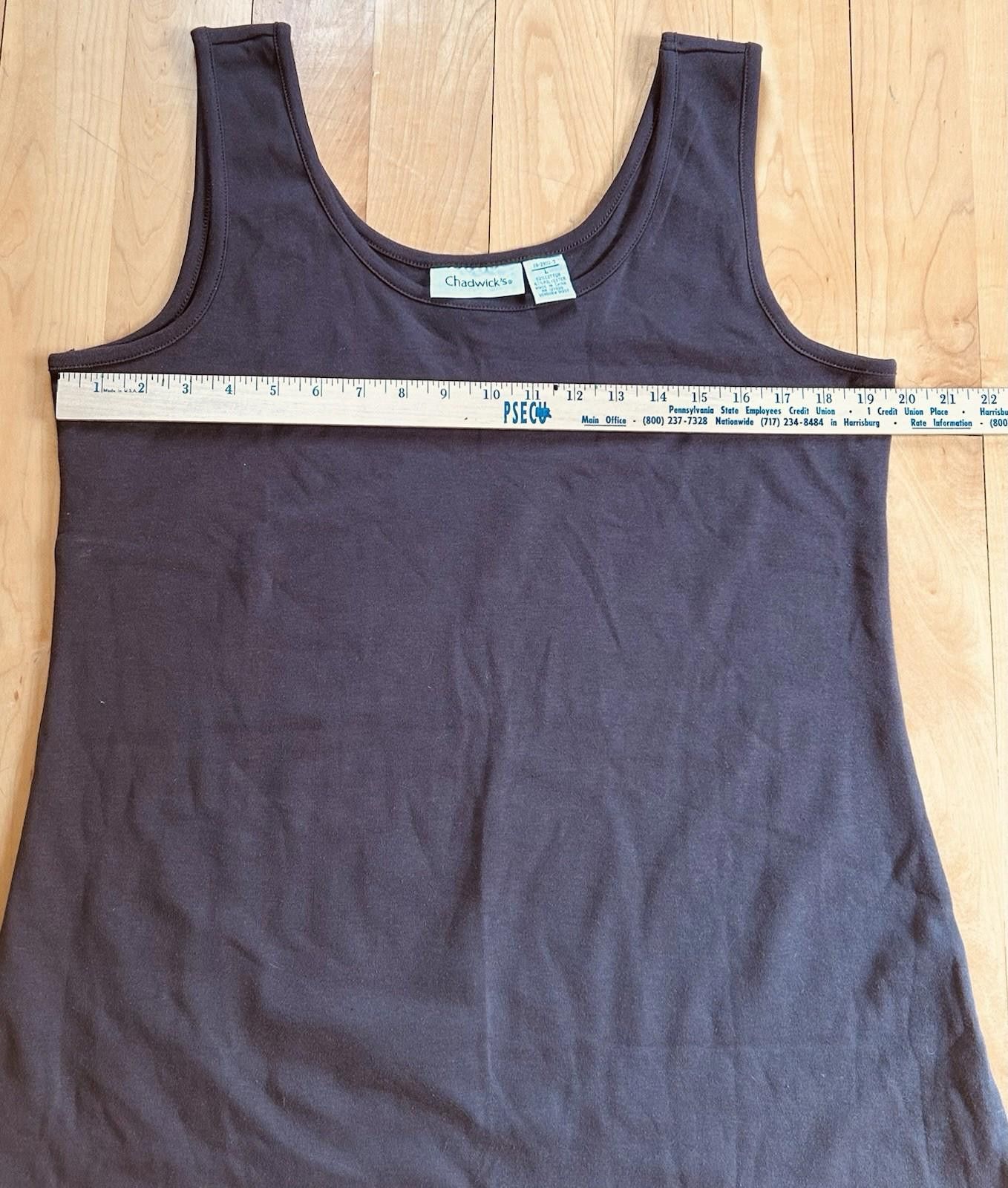 Other Chadwicks of Boston Size L Brown Sleeveless Tank Dress Size L / US 10 / IT 46 - 5 Thumbnail