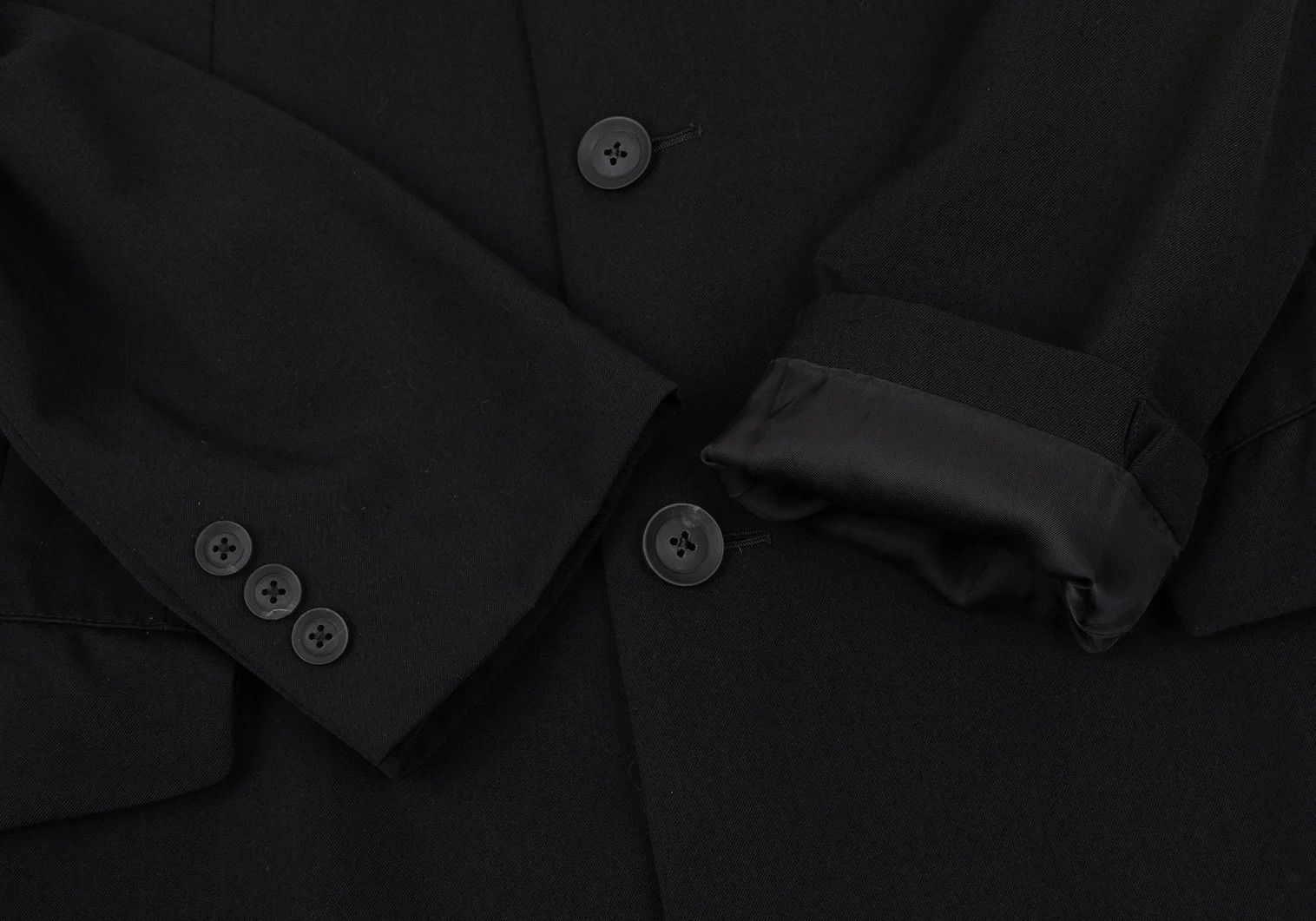 Yohji Yamamoto Yohji Yamamoto Wool Gabardine Doctor Jacket Size US M / EU 48-50 / 2 - 8 Thumbnail