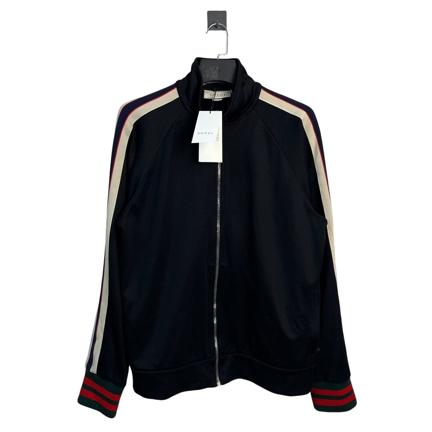 Gucci Gucci Side Stripe Track Jacket Size L Size US L / EU 52-54 / 3 - 1 Thumbnail