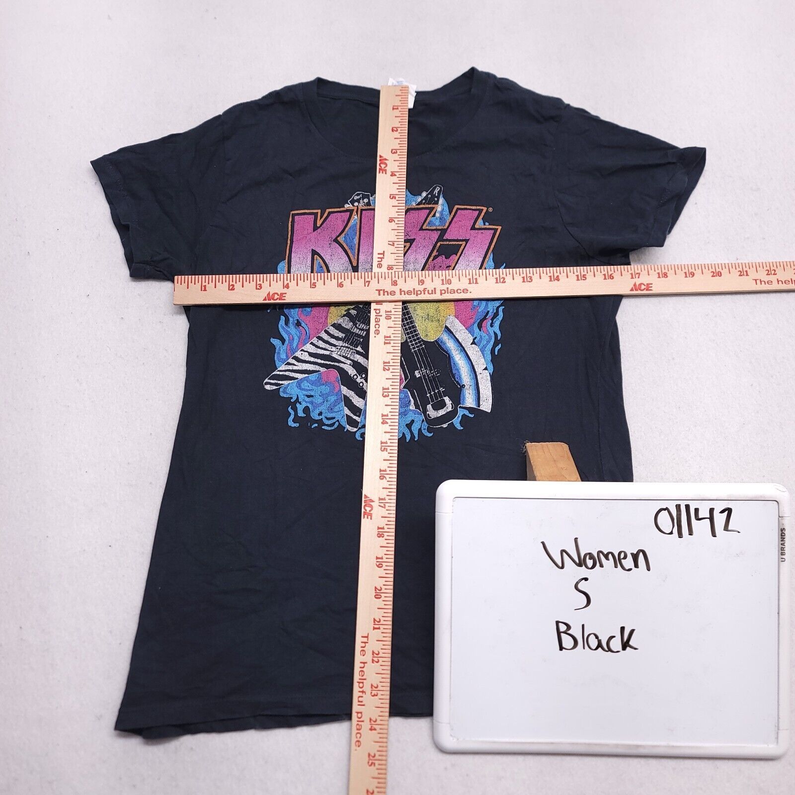 KISS Kiss Casual Pullover Graphic T Shirt Womens Size Small Black Size S / US 4 / IT 40 - 8 Thumbnail
