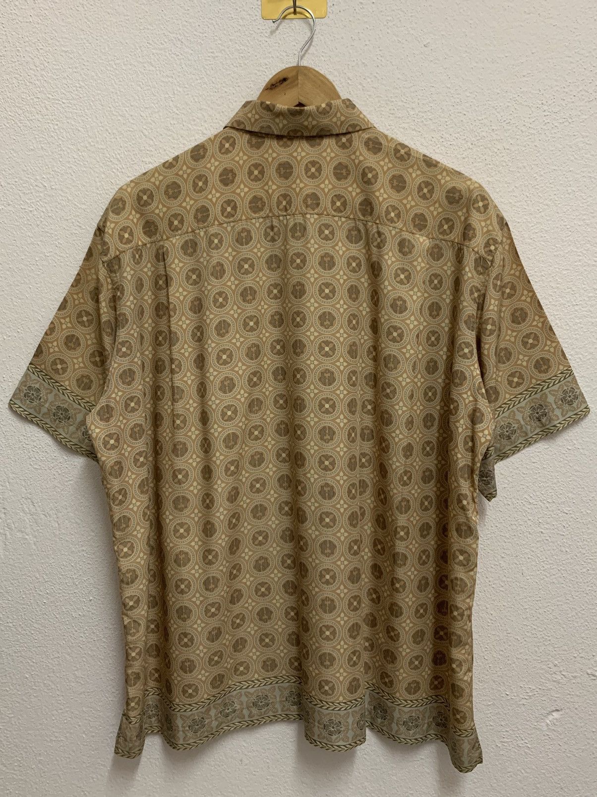 BIGI MEN’S BIGI Floral Short Sleeved Button Up Shirt Size US M / EU 48-50 / 2 - 6 Thumbnail