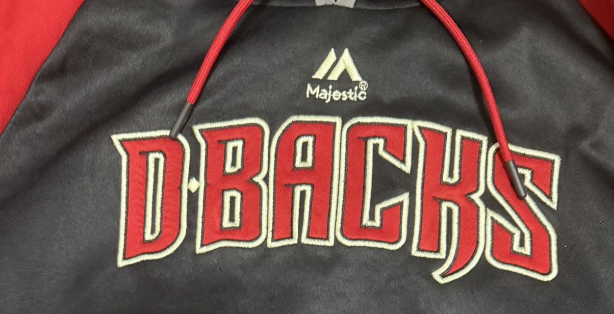 Majestic Arizona Diamondbacks Pullover Hoodie Size US XL / EU 56 / 4 - 2 Thumbnail