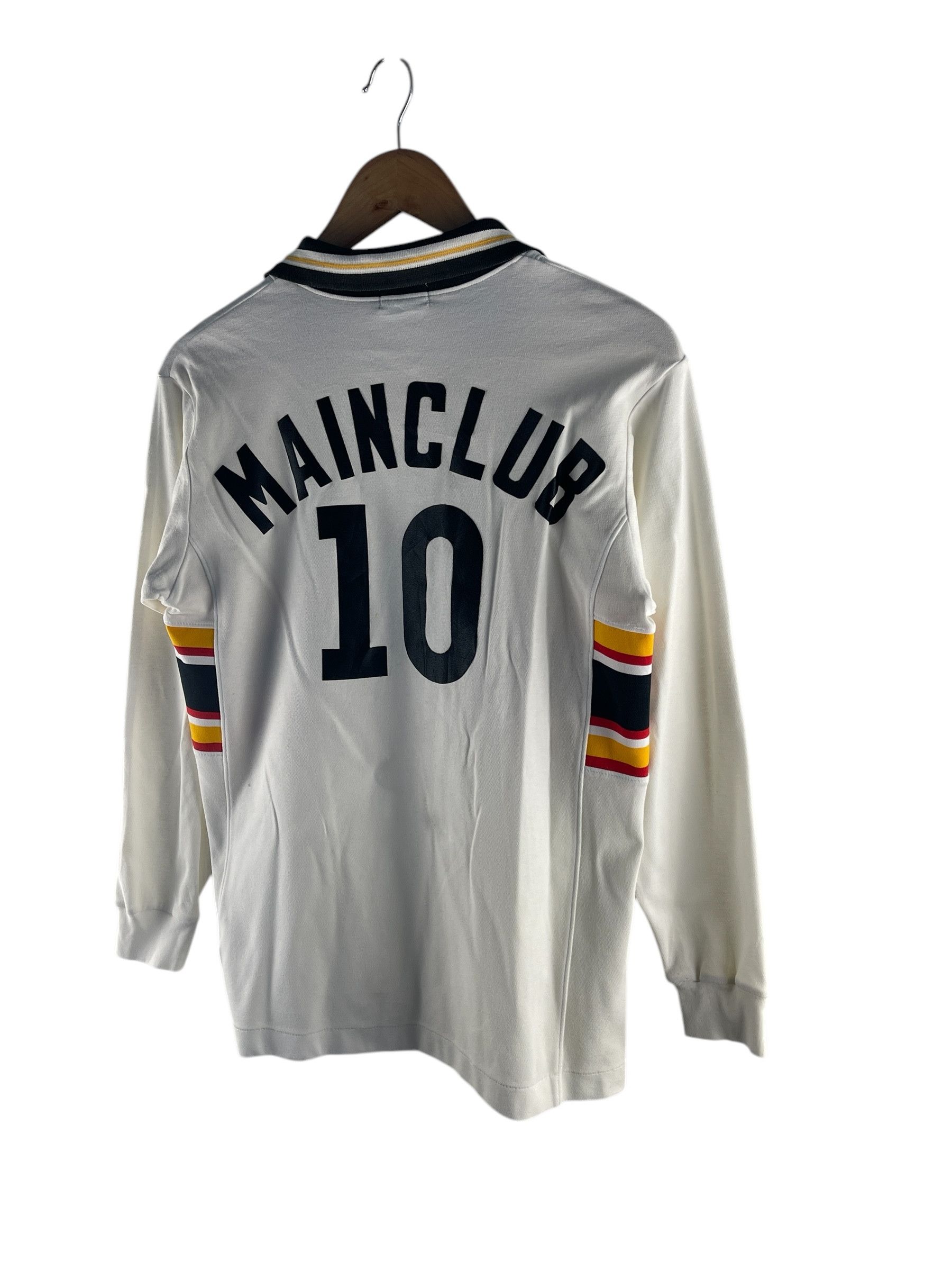 Asics Vintage Mainclub 10 Asics Soccer Jersey Shirt Size US S / EU 44-46 / 1 - 6 Thumbnail