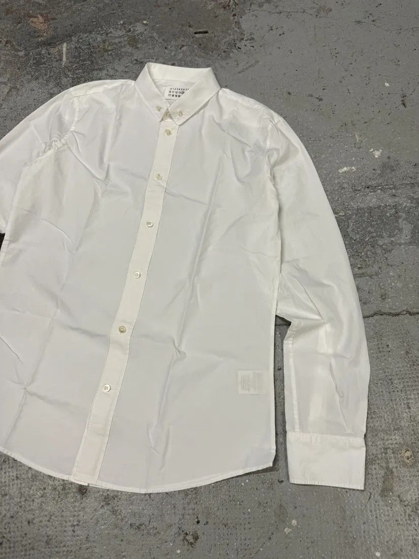 Maison Margiela × Vintage SS2011 Maison Margiela White Signature Shirt Size US M / EU 48-50 / 2 - 6 Thumbnail