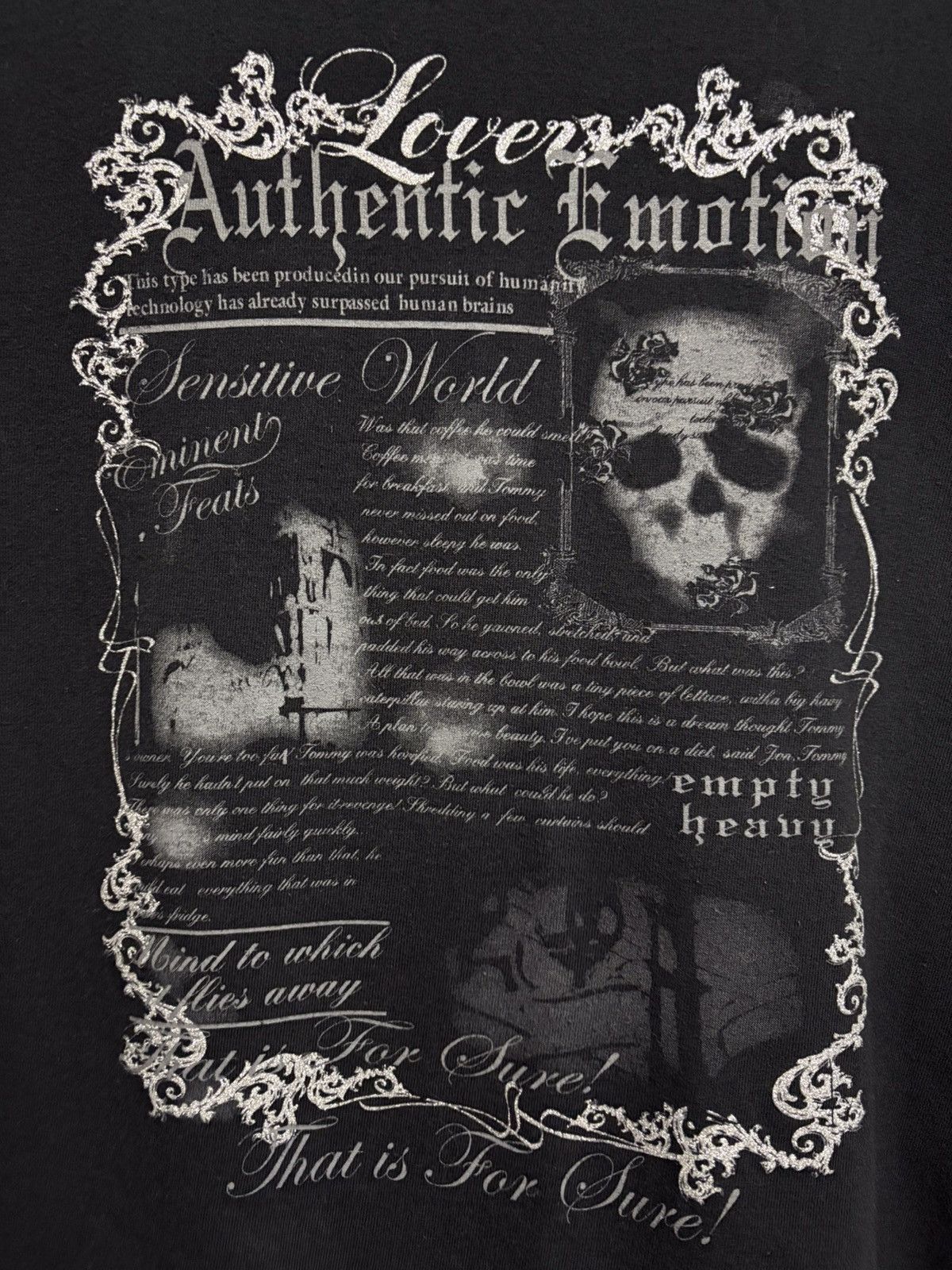 If Six Was Nine Fly Beans - Japanese Poem Gothic If Six was Nine L/S T-Shirt Size US S / EU 44-46 / 1 - 5 Thumbnail