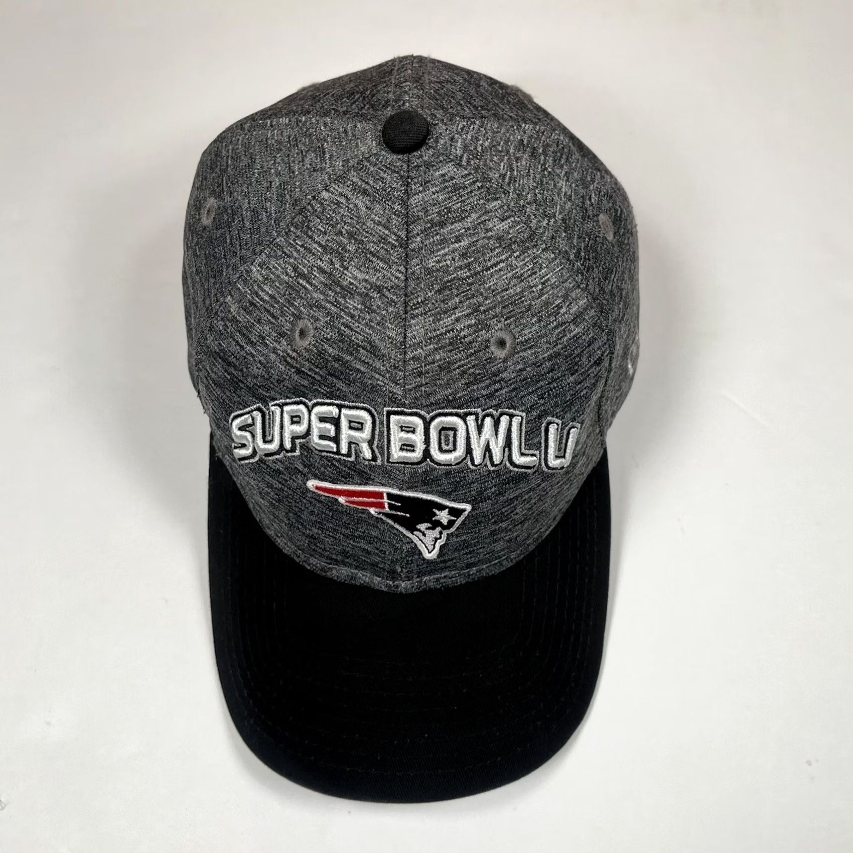 New Era New Era Patriots NFL SuperBowl LI HatCap Gray Adult Adjustable StrapBack 920 NE Size ONE SIZE - 2 Thumbnail