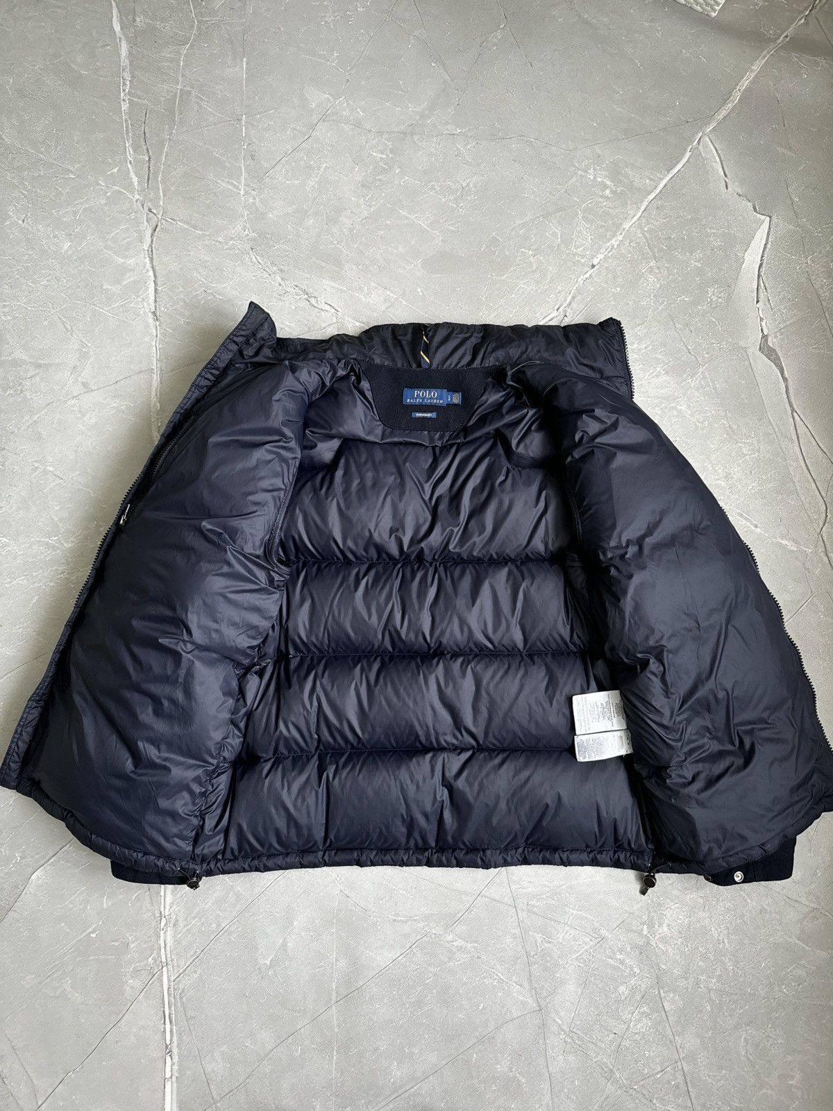 Polo Ralph Lauren Polo Ralph Lauren Nylon Wool Down Puffer Jacket Navy Size US L / EU 52-54 / 3 - 15 Thumbnail
