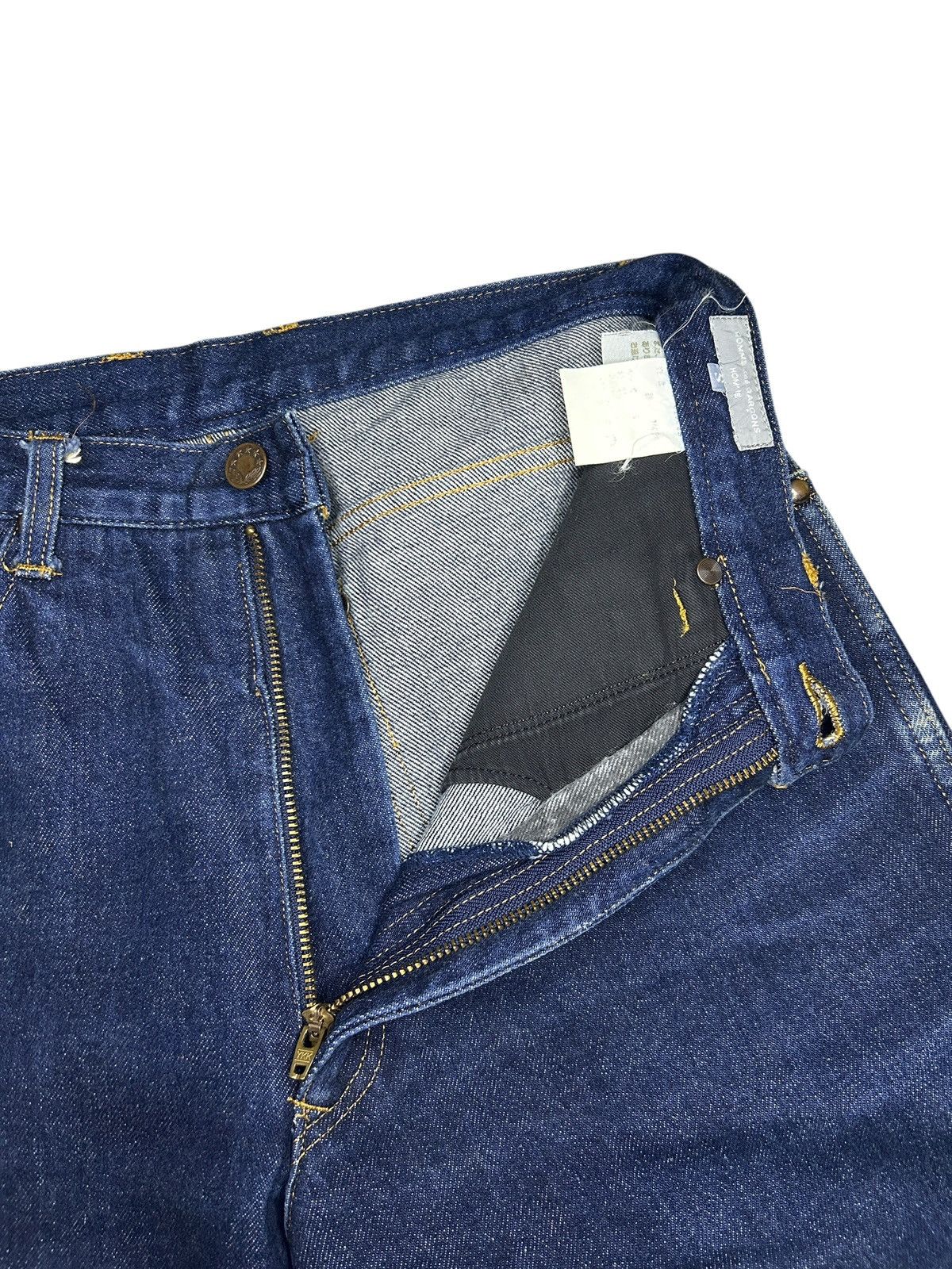 Comme des Garcons Homme 80s High Waisted Jeans Size US 28 / EU 44 - 5 Thumbnail