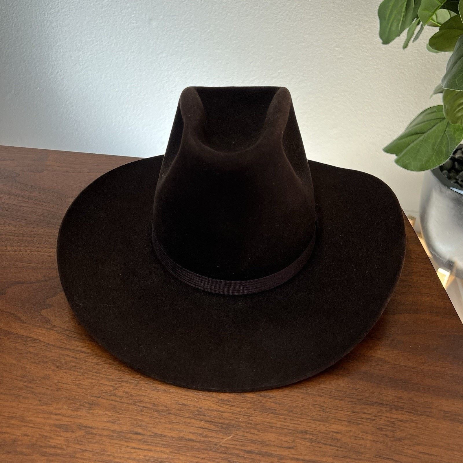 Other Vintage Resistol Spuridge XXX Beaver Cowboy Hat 3.75” Sz 7 Size ONE SIZE - 3 Thumbnail