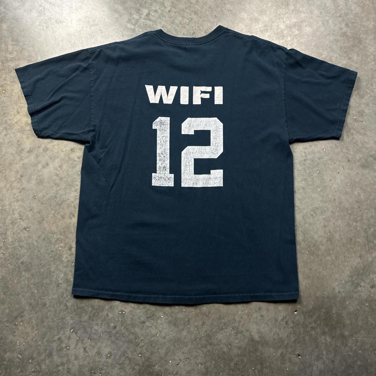 Other MSMC Wolf Pack Vintage Y2k Navy T-shirt Size US XL / EU 56 / 4 - 2 Thumbnail