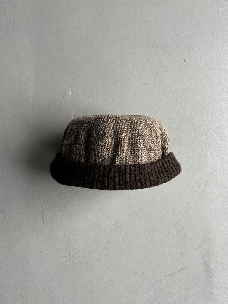Armani ARMANI JEANS - 1990s TWEED BEANIE HAT Size ONE SIZE - 6 Thumbnail