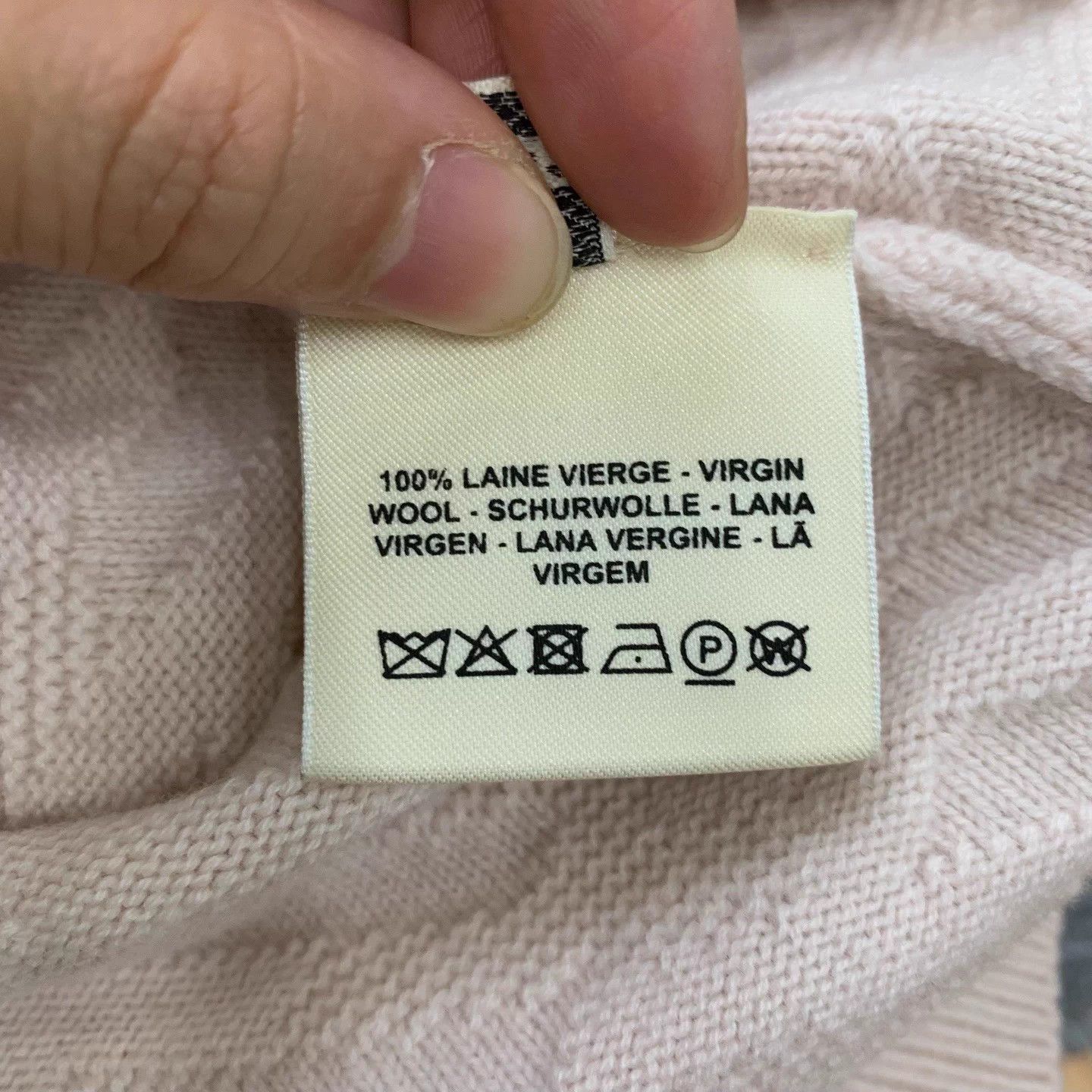 Hermes Hermes Pink H Print Wool Sweater 36 New with Tags Size XS / US 0-2 / IT 36-38 - 7 Thumbnail
