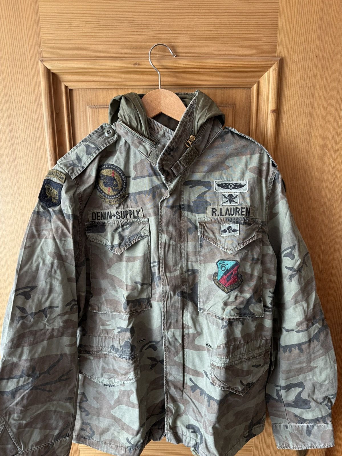 Denim & Supply Ralph Lauren Vintage Ralph Lauren Military Jacket Size US L / EU 52-54 / 3 - 1 Thumbnail