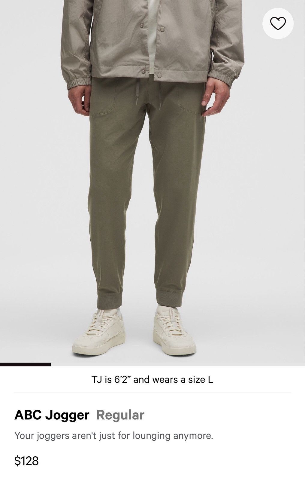 Lululemon Men’s Lululemon ABC jogger Regular Fit Size Medium Size US 32 / EU 48 - 1 Thumbnail