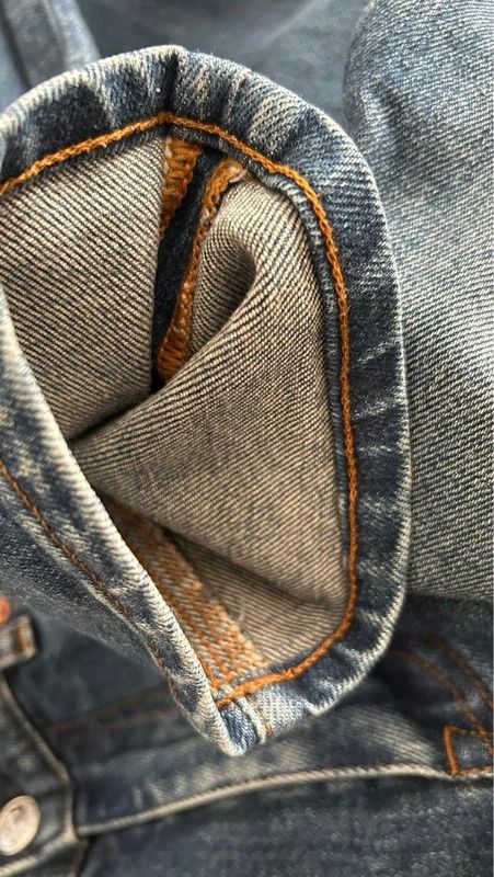 aa . 29 . THIN STR VINTAGE - BLUE DENIM - 29X34 - MII