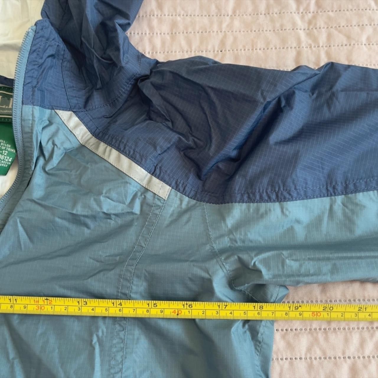 L.L. Bean L.L. Bean Womens Windbreaker Jacket Blue Medium With Hood Size M / US 6-8 / IT 42-44 - 3 Thumbnail
