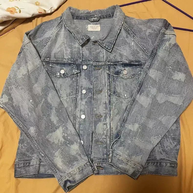 Fear of God Fear of God Blue Cow Jacket Size US XL / EU 56 / 4 - 1 Thumbnail