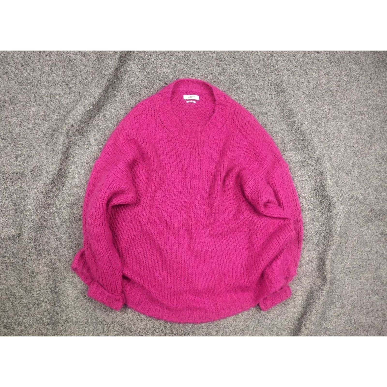 Vintage Isabel Marant Etoile Design Sayers Pink Knit Oversized Sweater Size L / US 10 / IT 46 - 2 Thumbnail