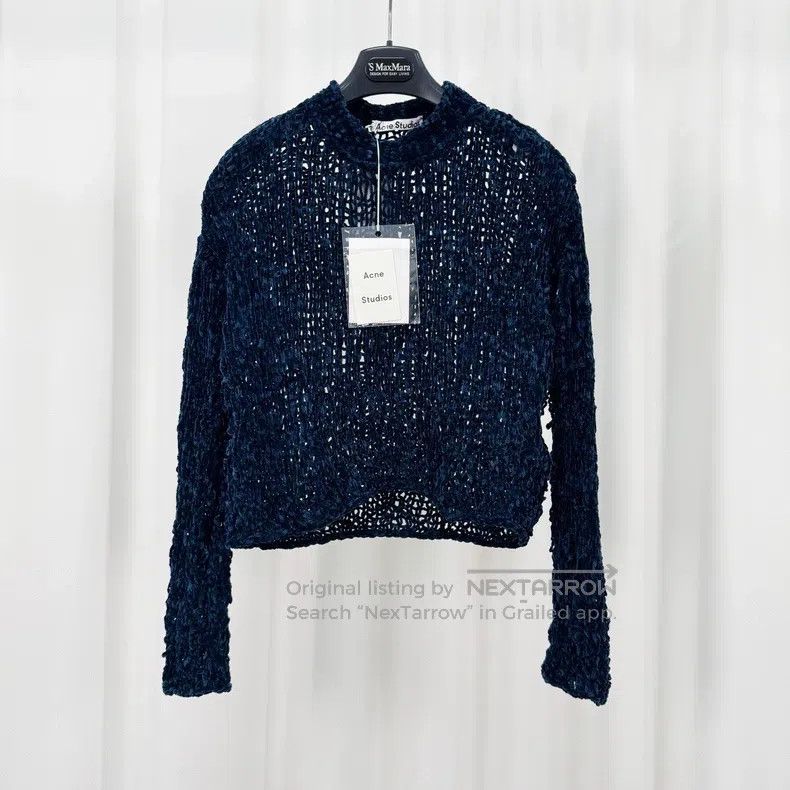 Acne Studios Acne Studios Velvet Knit Sweater Size XXS / US 00 / IT 34 - 1 Thumbnail