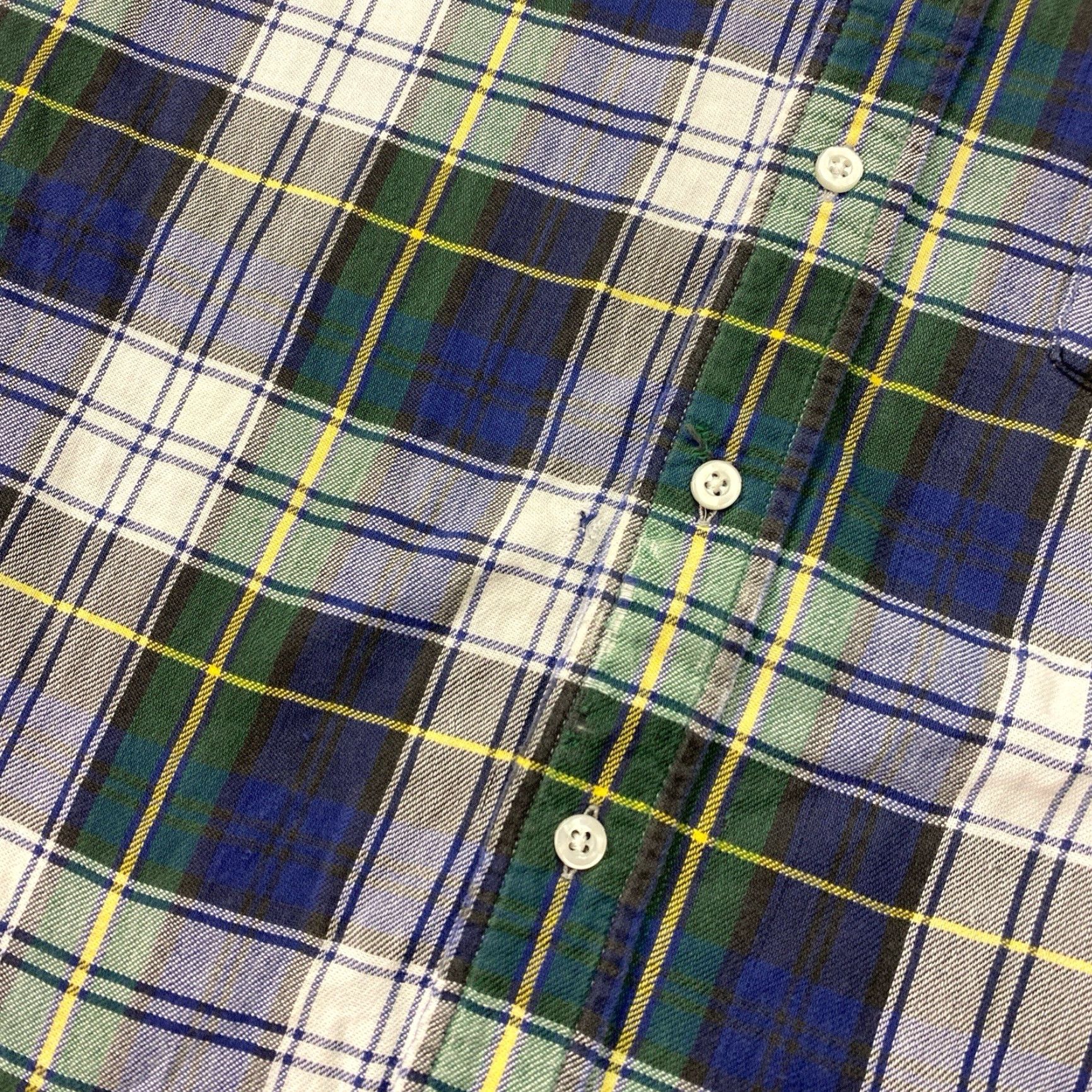 Vintage VINTAGE L.L. Bean Button-Down Shirt Plaid Green XL Mens USA MADE Shirt Size US XL / EU 56 / 4 - 6 Thumbnail