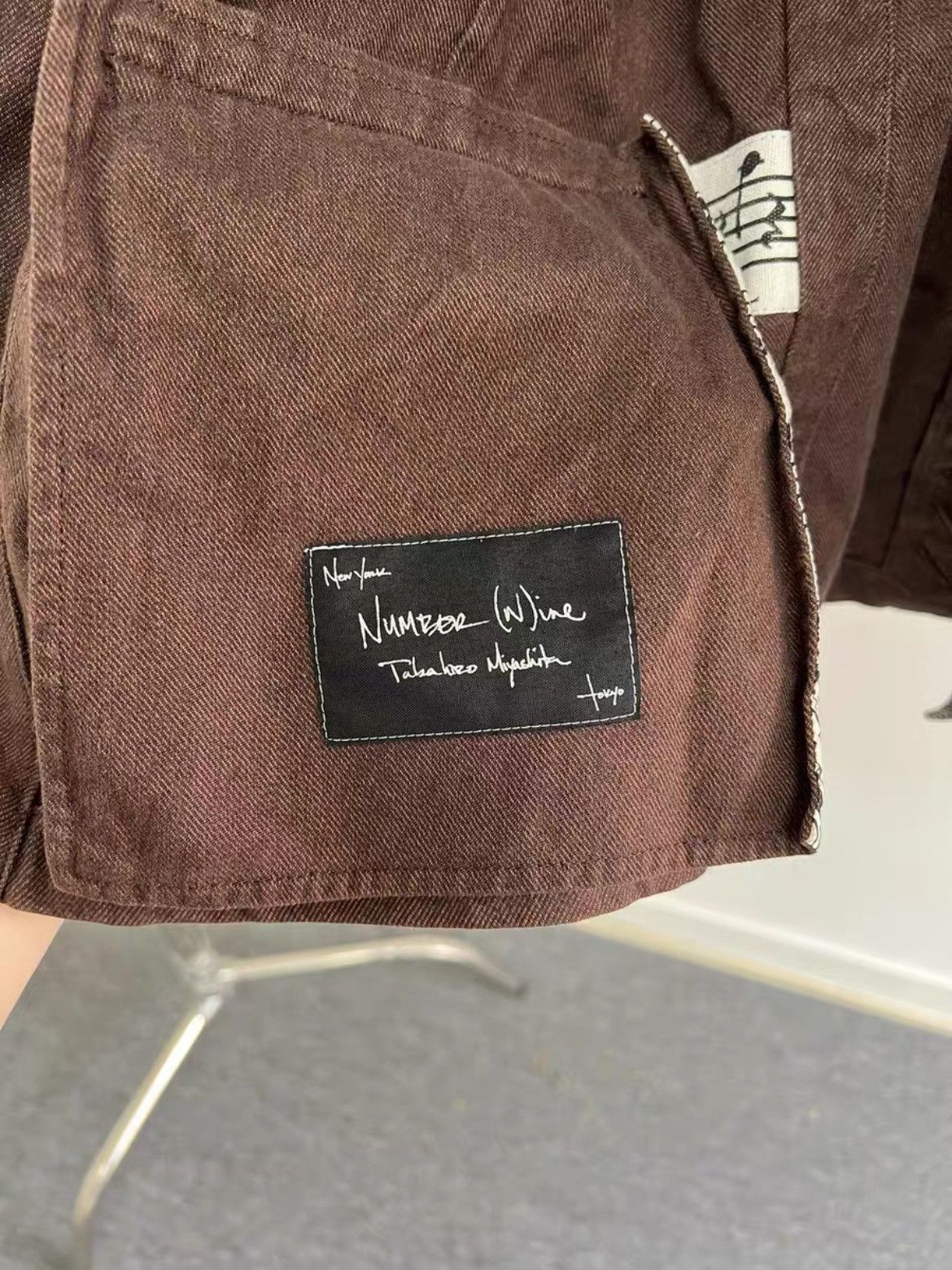 Number (N)ine Sz M Number Nine 07SS Vintage Design Jacket-2505 Size US M / EU 48-50 / 2 - 7 Thumbnail