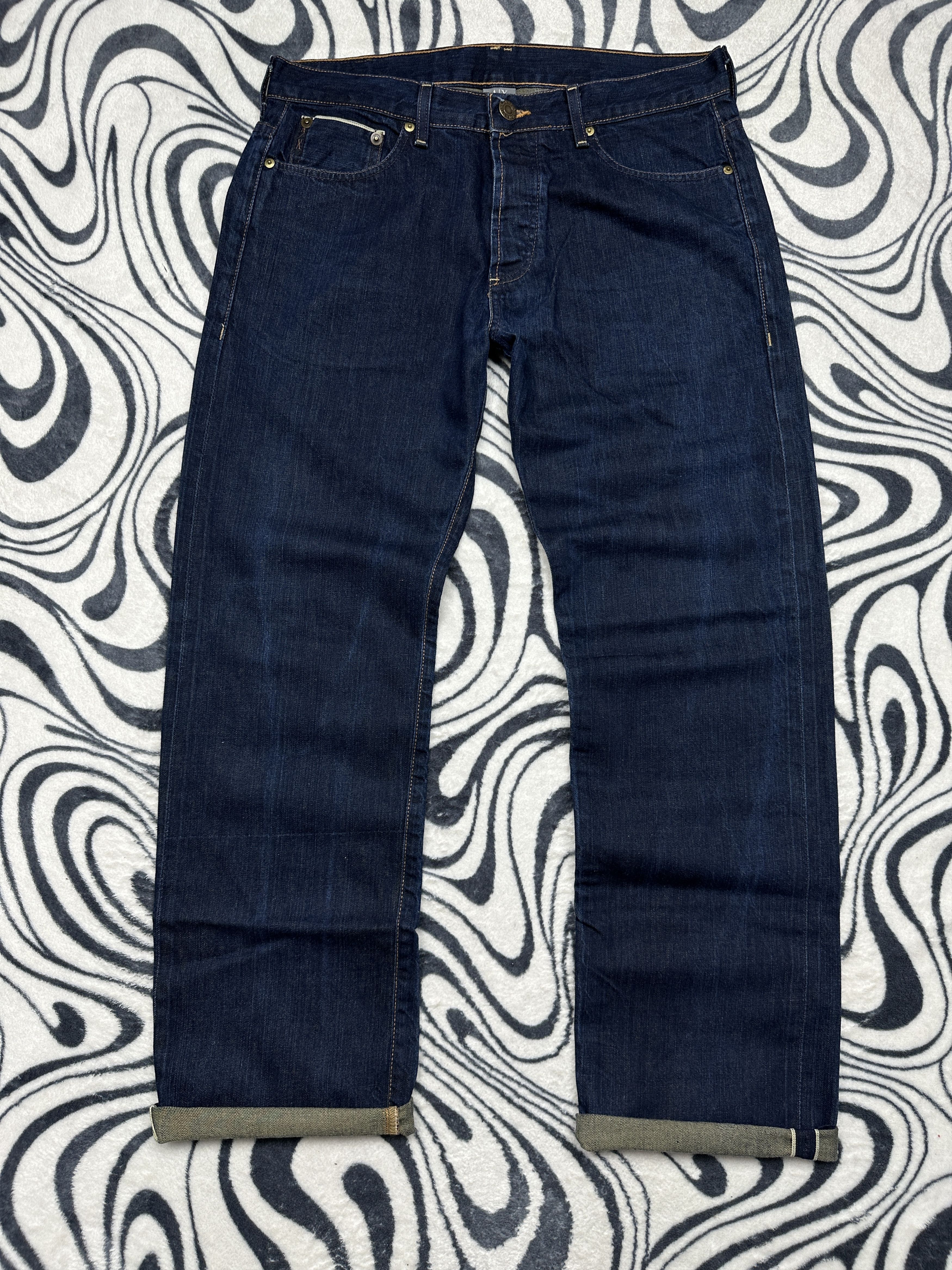 Armani Exchange Armani Exchange Mens Salvage Denim Pants Jeans Size US 34 / EU 50 - 5 Thumbnail