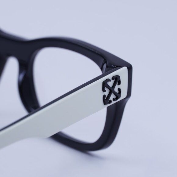 Off-White 🕶️ New Off-White OERJ07N STYLE 7N 0100 Eyeglasses - White Size ONE SIZE - 4 Thumbnail