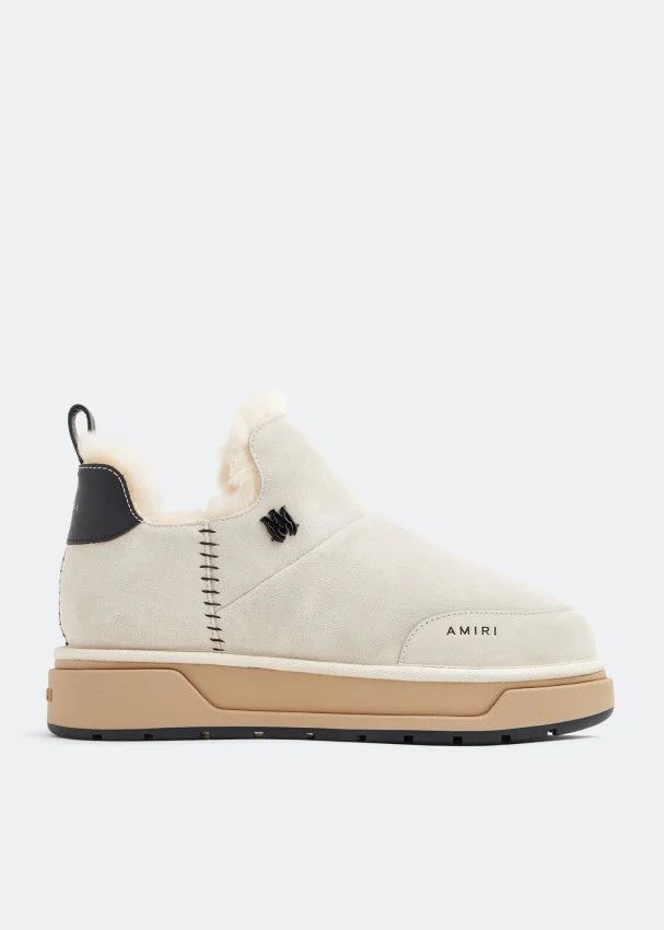 Amiri o1w1db10125 Malibu Boots in Off White/Black Size US 9 / EU 42 - 1 Thumbnail