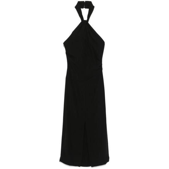Iro IRO Women Dresses BARANA WP33 BLA01 BLACK Size XS / US 0-2 / IT 36-38 - 1 Thumbnail