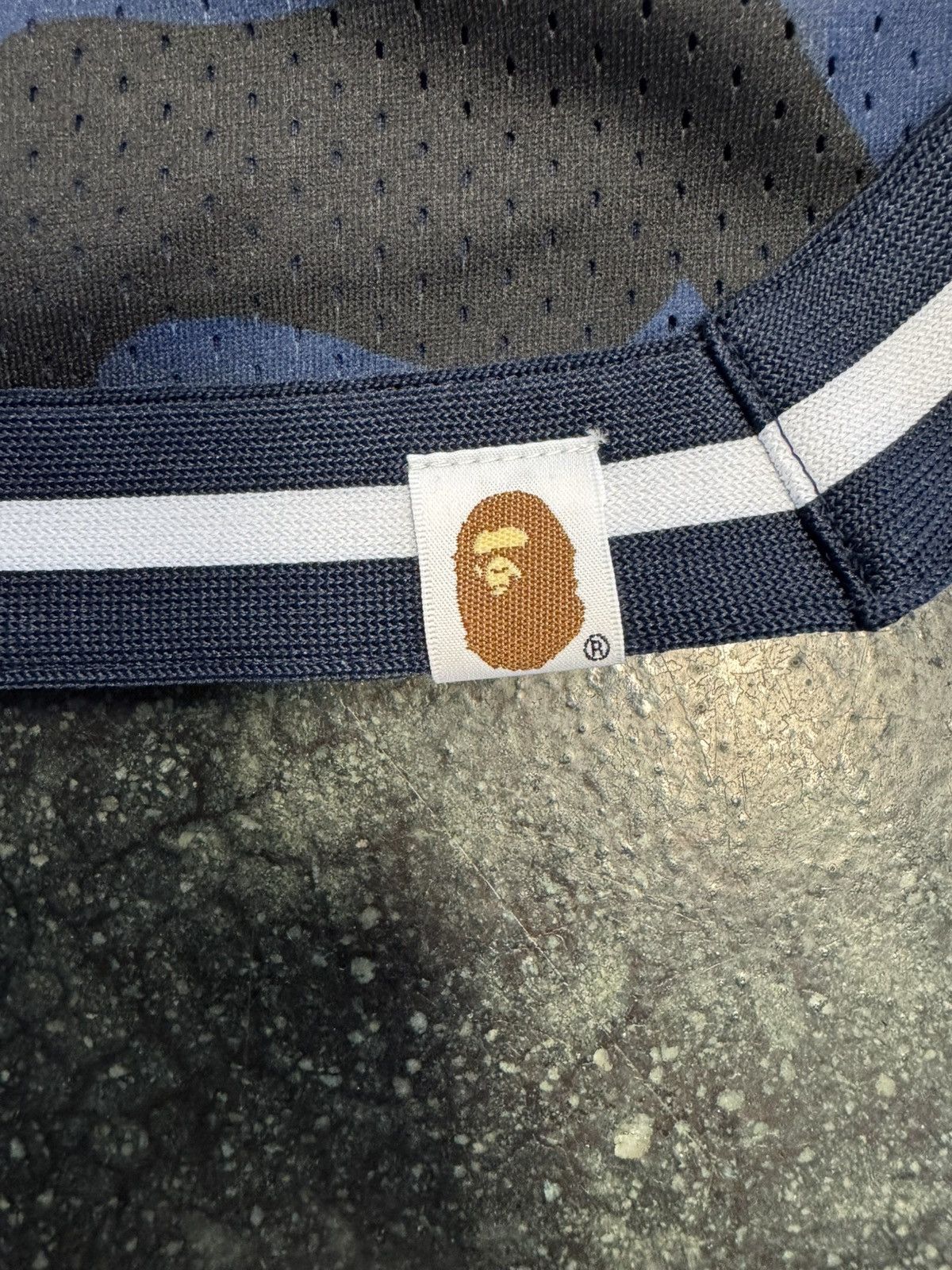 Bape Bape Blue Camo Basketball Shorts Size US 32 / EU 48 - 2 Thumbnail