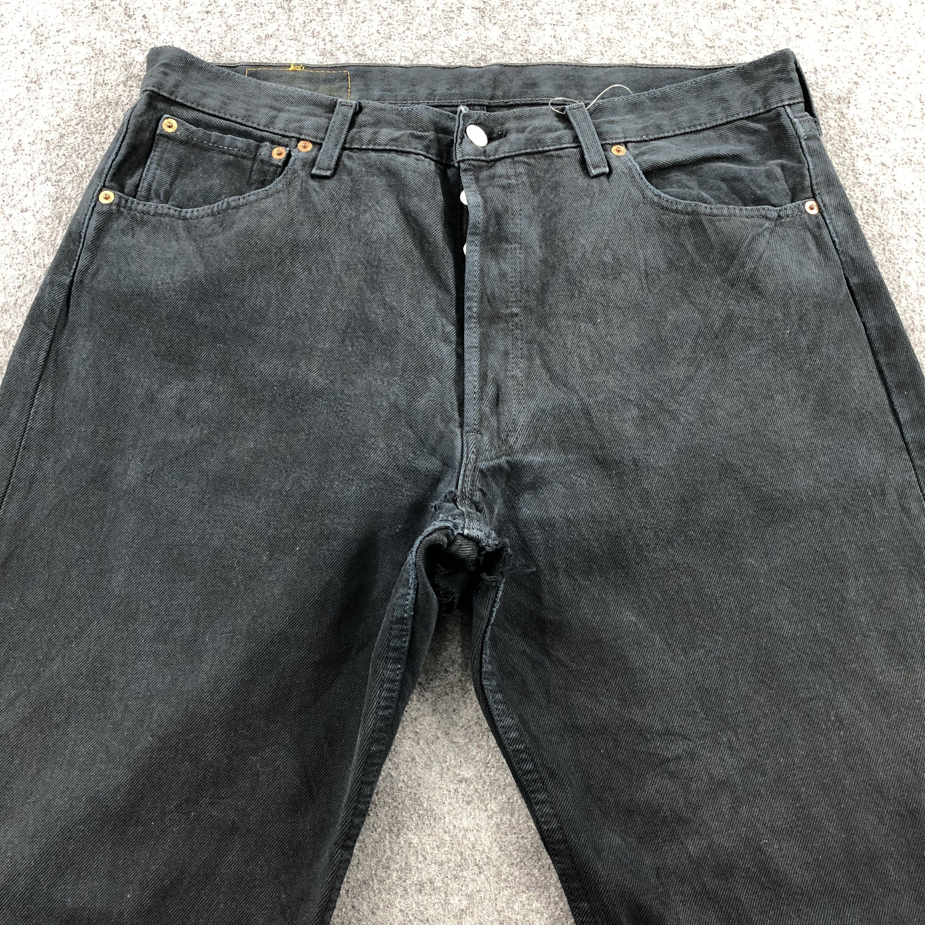 Levi's Vintage 90s Levis 501 Earth Tone Jeans-JM2054 Size US 36 / EU 52 - 3 Thumbnail