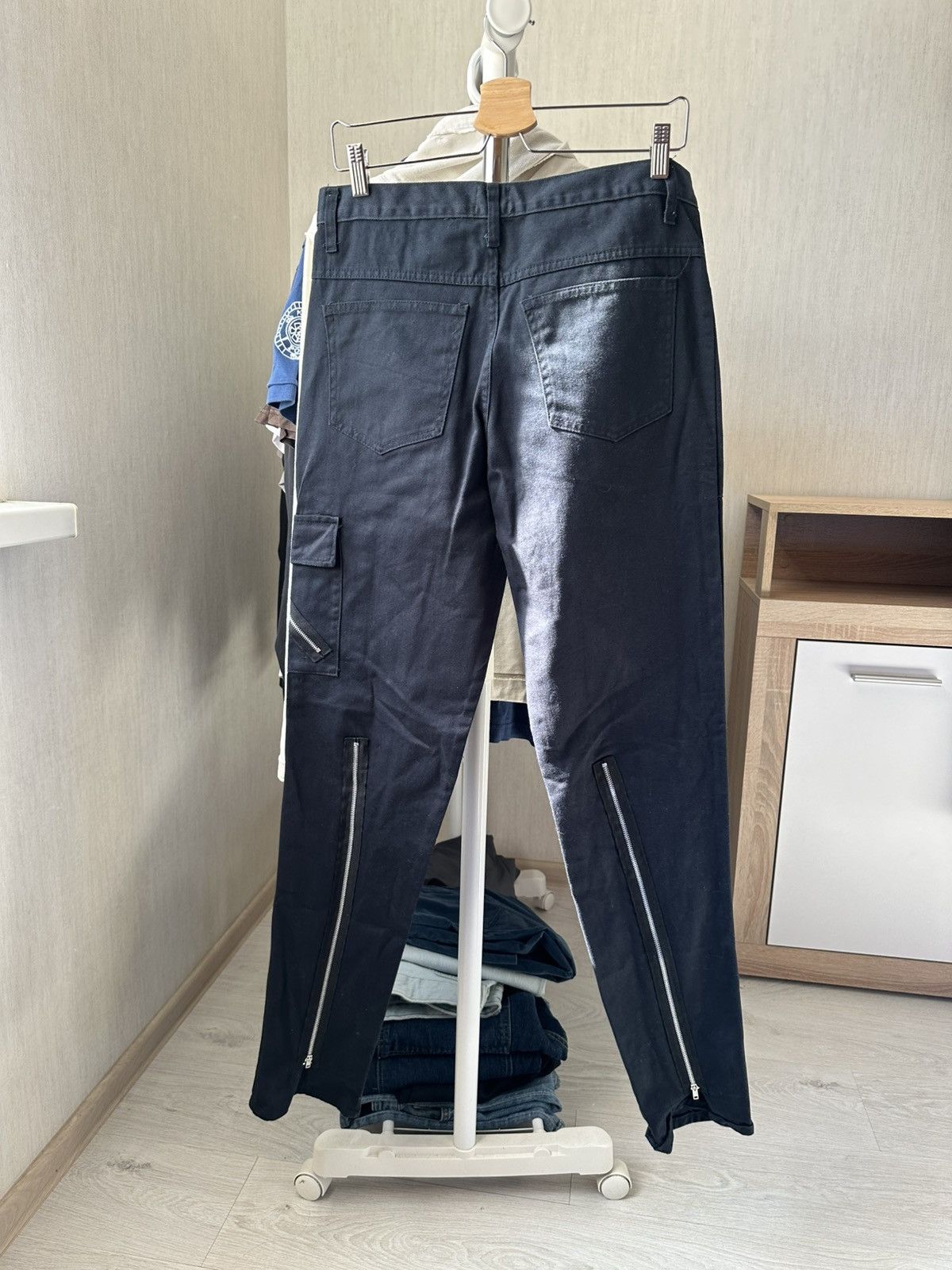 Japanese Brand Vintage Tiger Of London Zipper Bondage Pants Punk Gothic Size US 32 / EU 48 - 6 Thumbnail